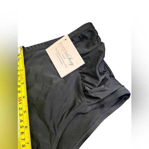 SMART & SEXY women’s retro high waist full bottom coverage swim bottom SA475 NWT - Picture 3 of 7